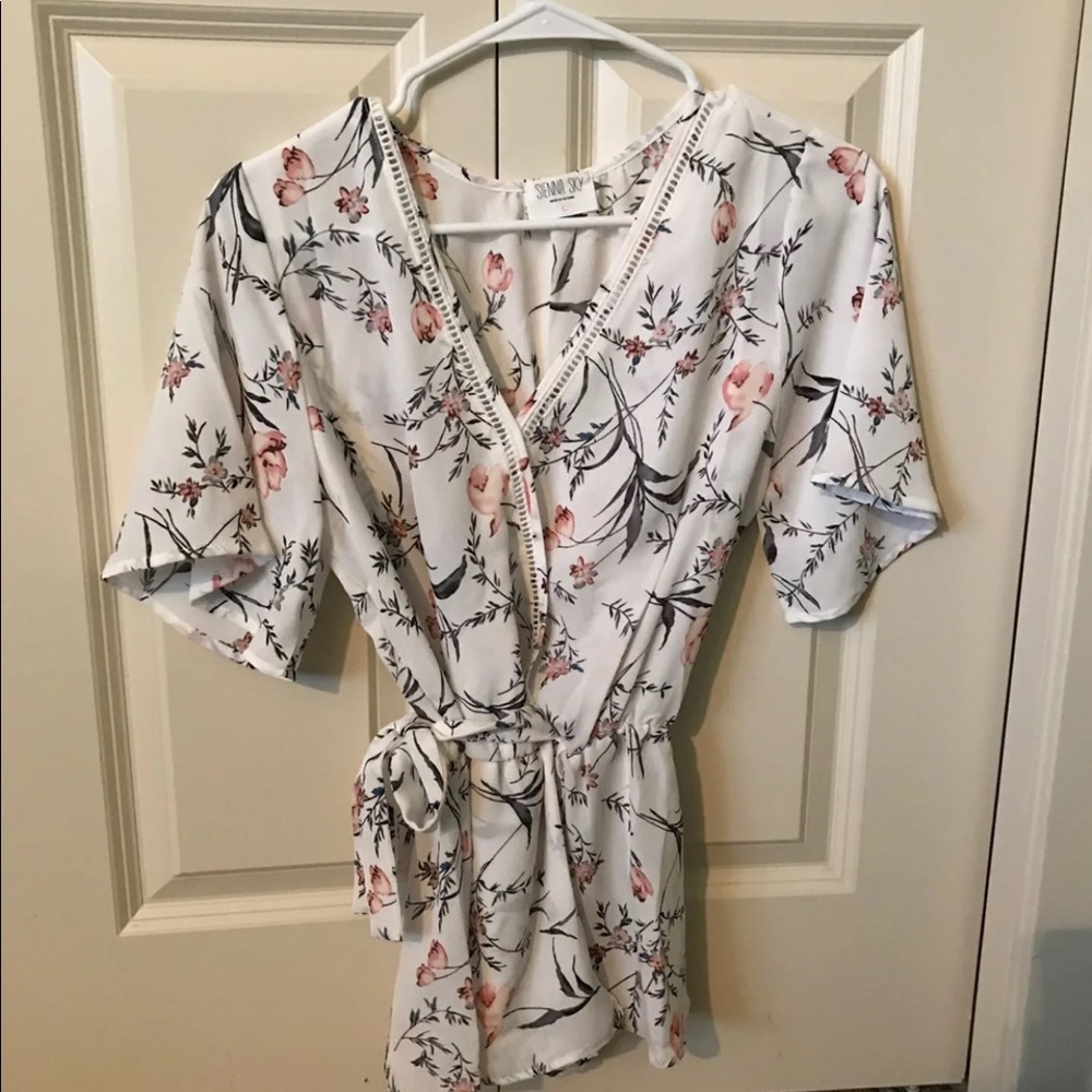 Floral blouse